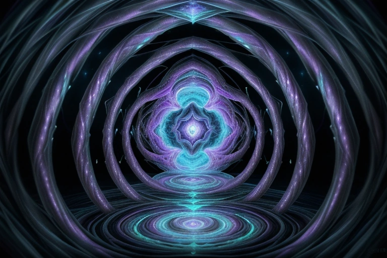 Fractal Echoes of a Lonely Throne