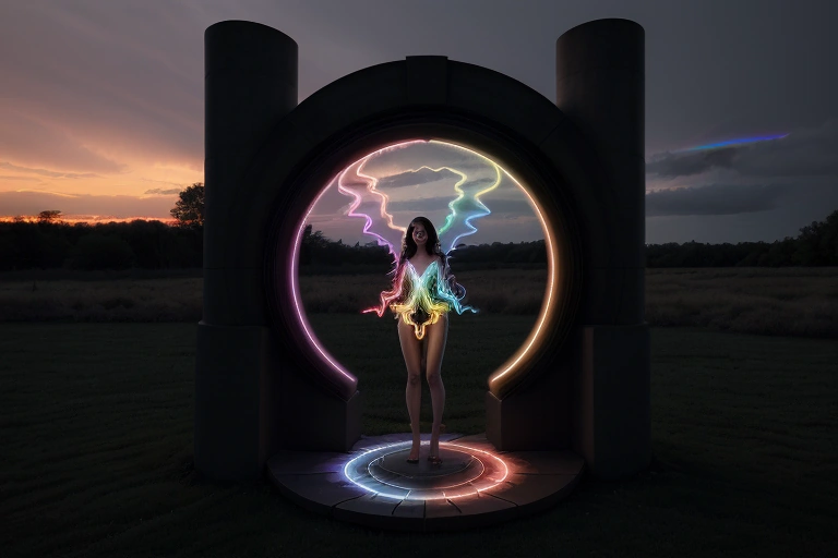 Elysium in Tenebris: Where Umbra Blossoms Unfurl