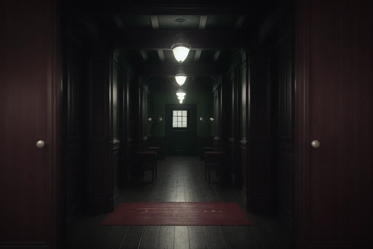 A Corridor With No Furniture