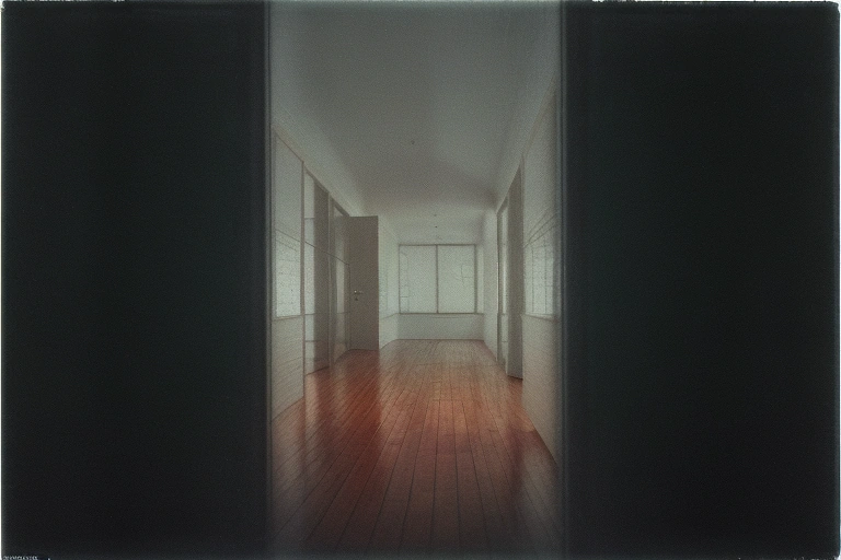 Exit Interview Conducted from Inside the Frame