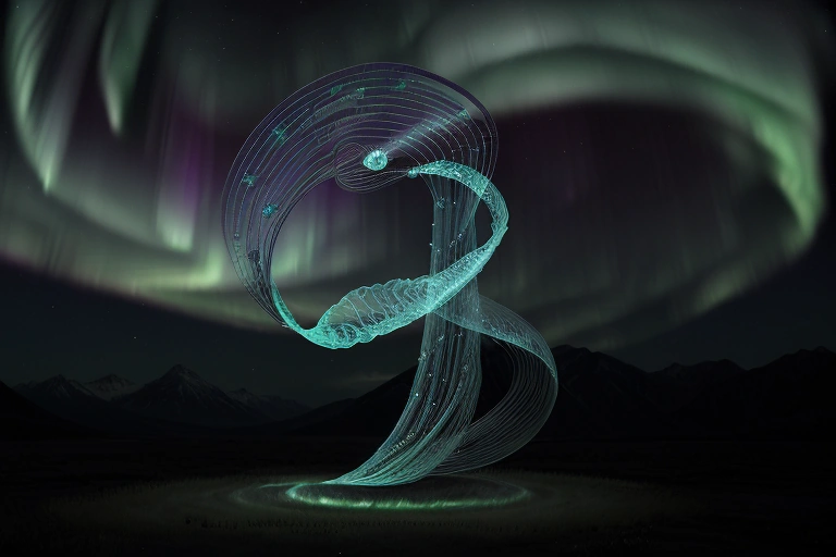 The Solar Wind Whispers an Ethereal Melody