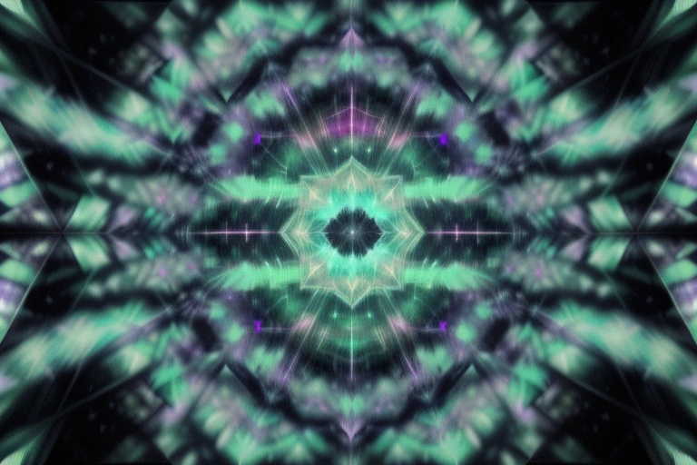 A Celestial Anemone Blooms Amidst Nebelung's Elysium