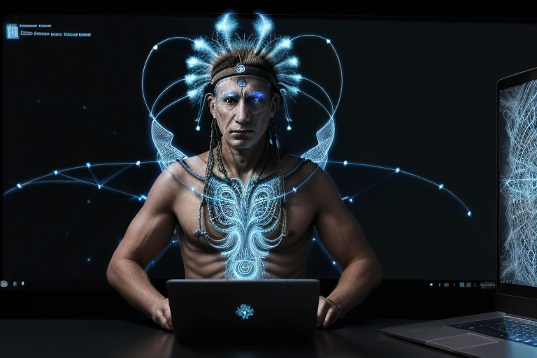 Forge of the Nomadic Soul: Unraveling the Nexus of Shamanism and Metallurgy in the Digital Age