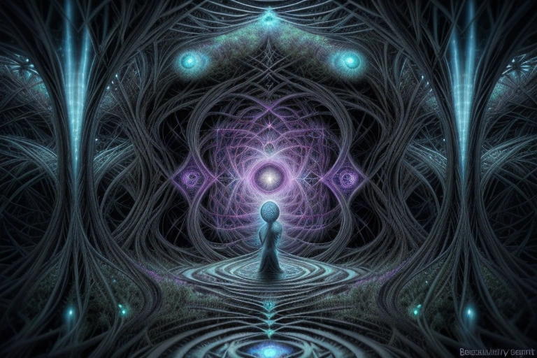Echoes in the Fractured Mirror: Reflections of an Unseen Self