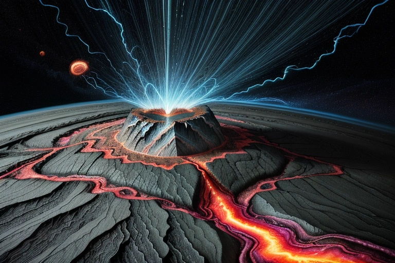 The Symbiotic Dance of Geological Trauma and Human Resilience: A Fractal Journey through Time